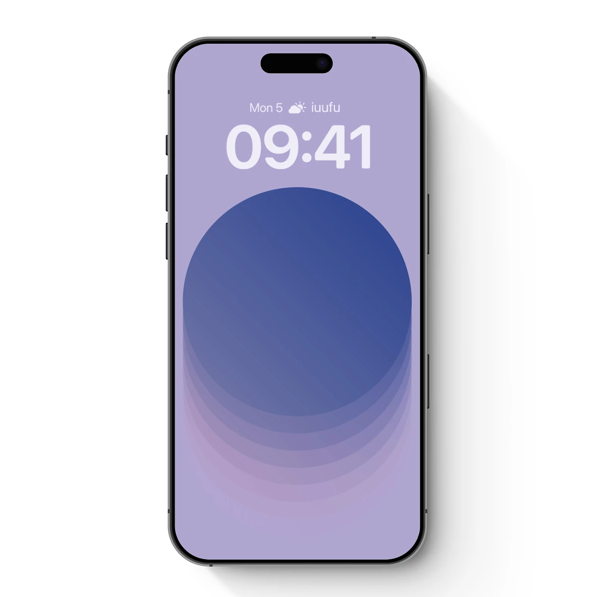 Gradient Eclipse: Layered Serenity in Blue