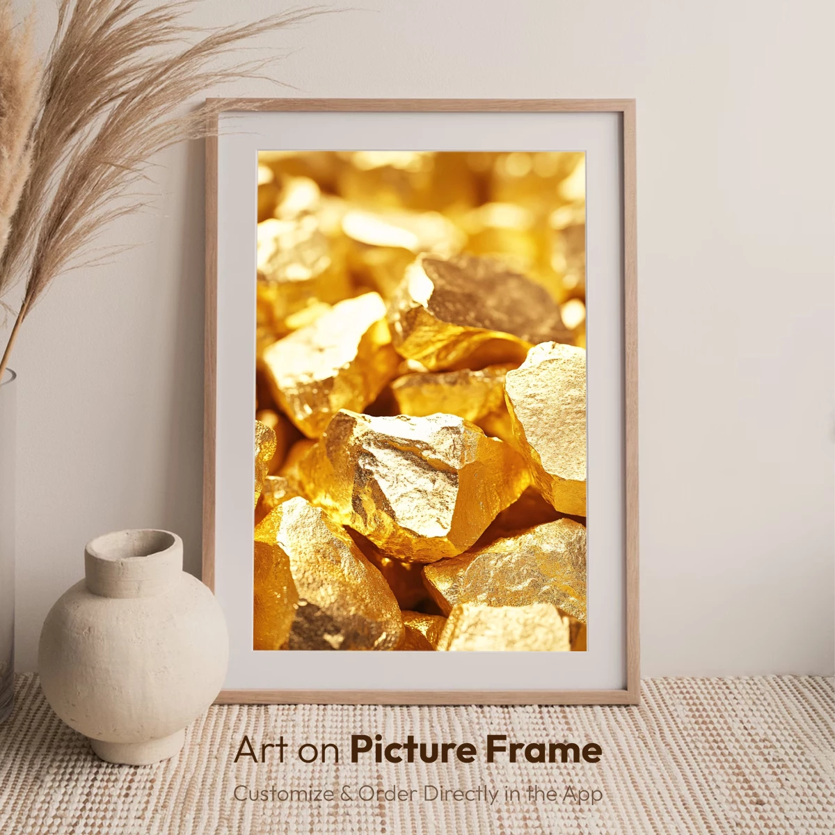Golden Nuggets: Radiant Wealth in Crystalline Form - Image 7
