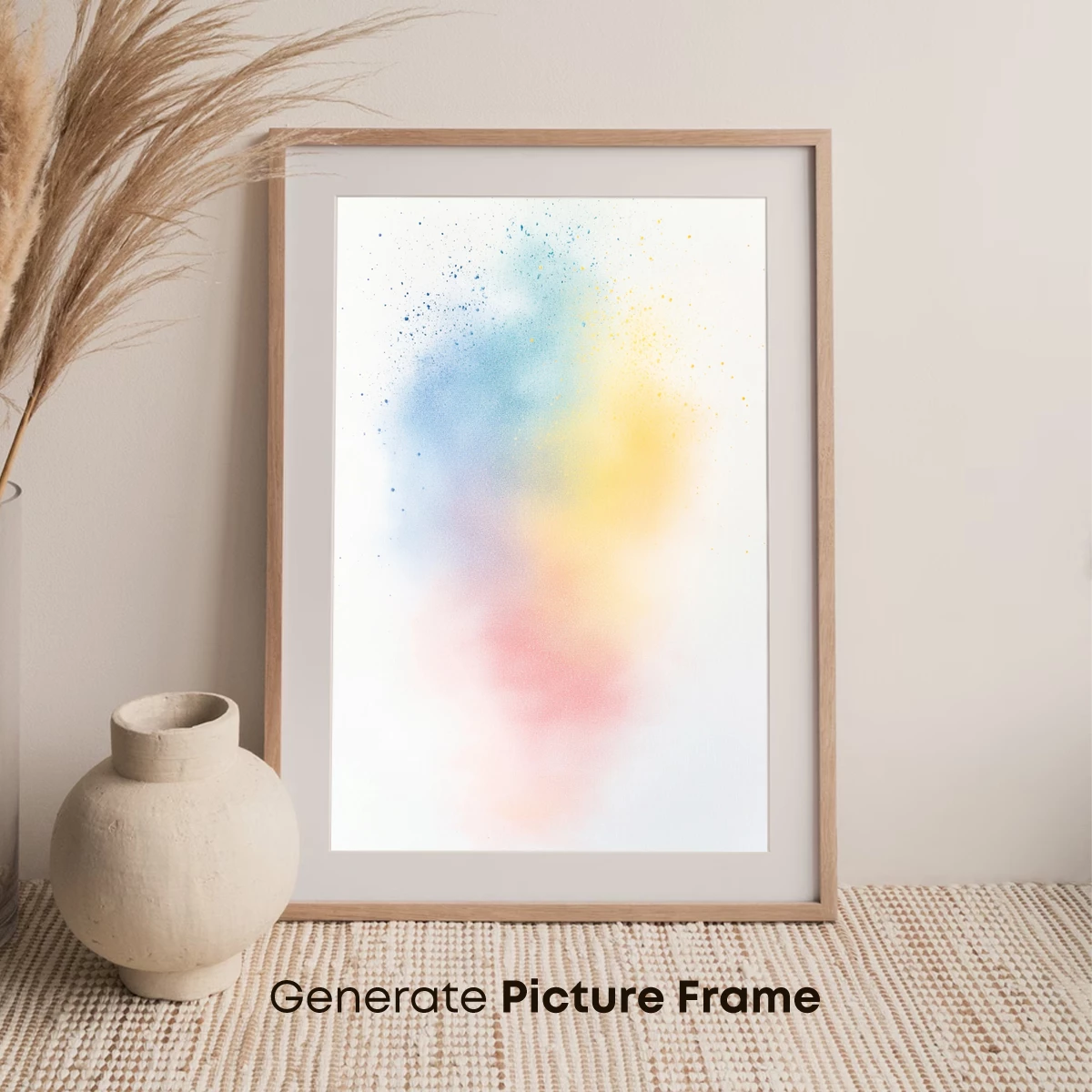 Ethereal Color Mist: Abstract Fusion - Image 7