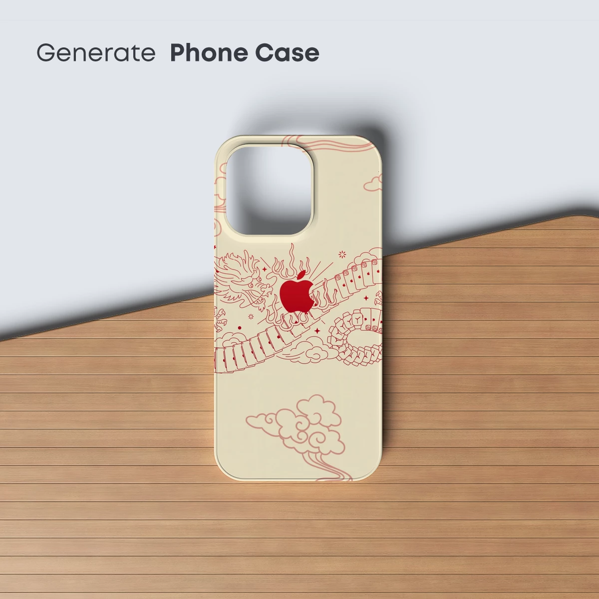 Apple-Emblazoned Dragon: Fusion of Tech and Mythology - Image 3