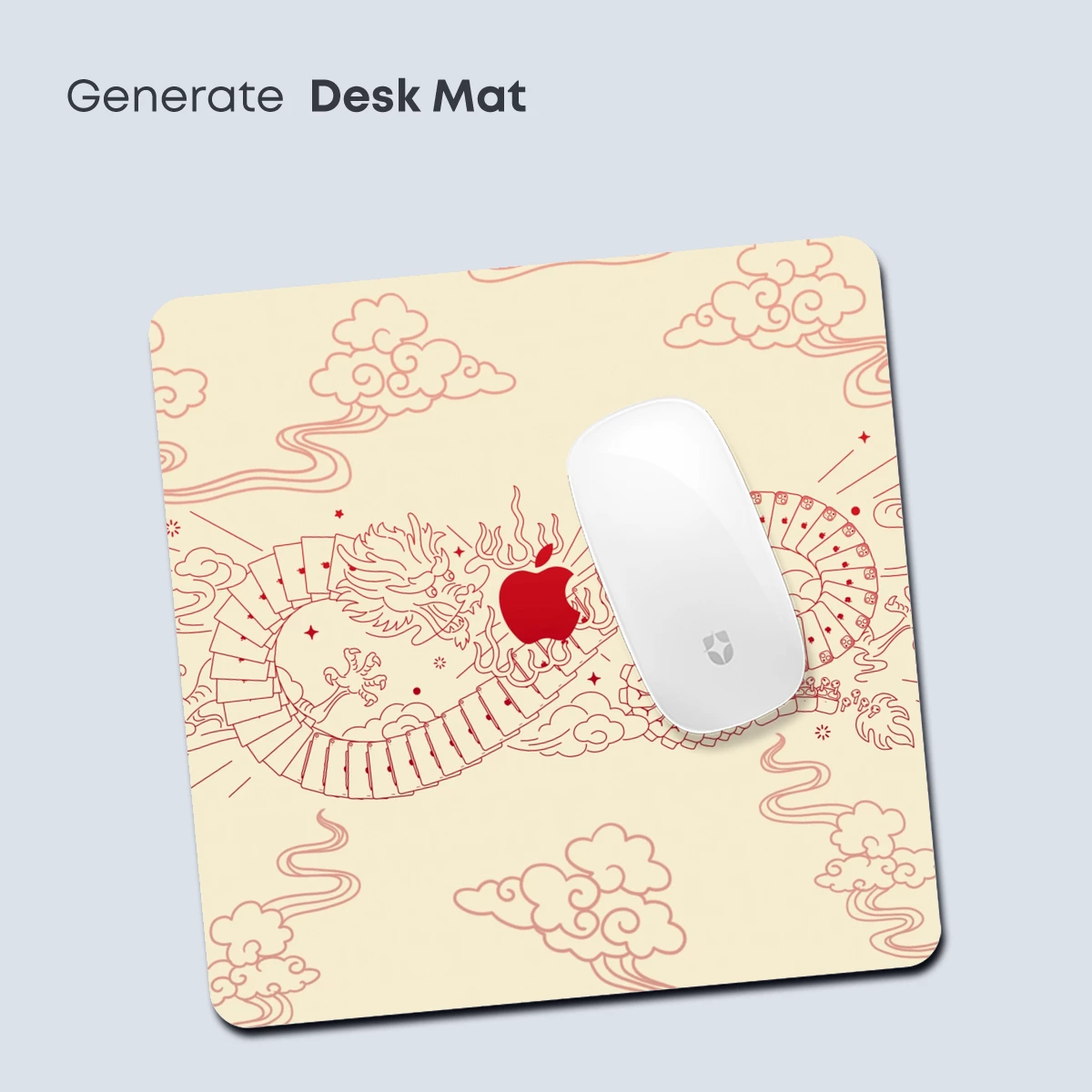 Apple-Emblazoned Dragon: Fusion of Tech and Mythology - Image 4