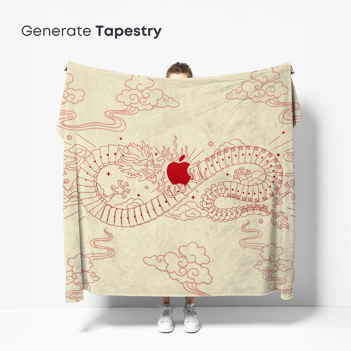 Apple-Emblazoned Dragon: Fusion of Tech and Mythology - Image 5