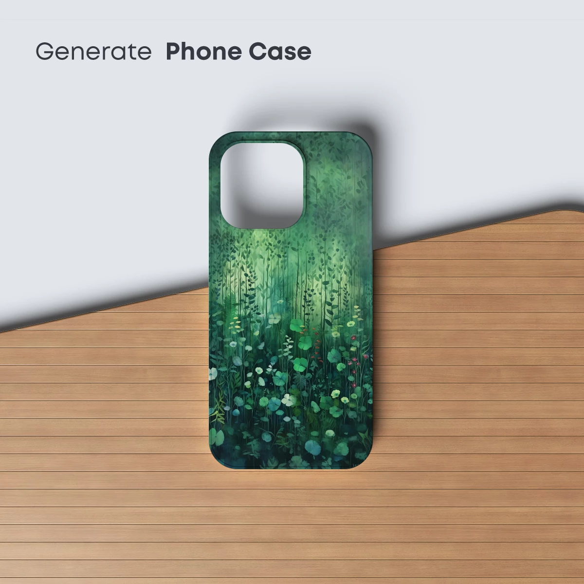 Enchanted Forest Whisper: Luminous Greenery - Image 3