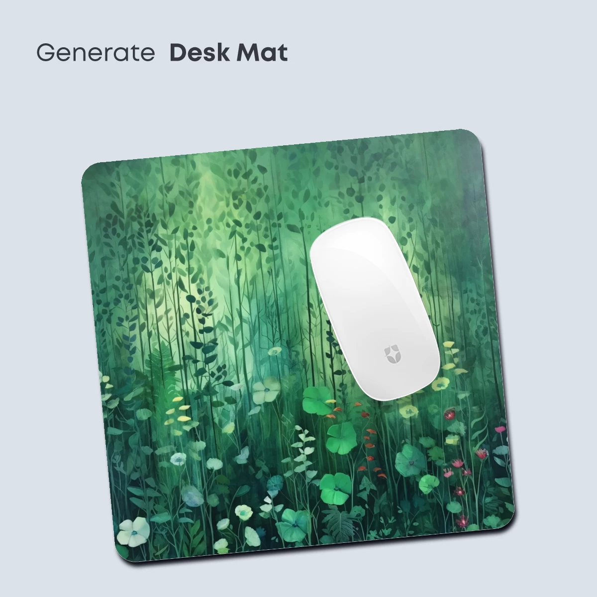 Enchanted Forest Whisper: Luminous Greenery - Image 4