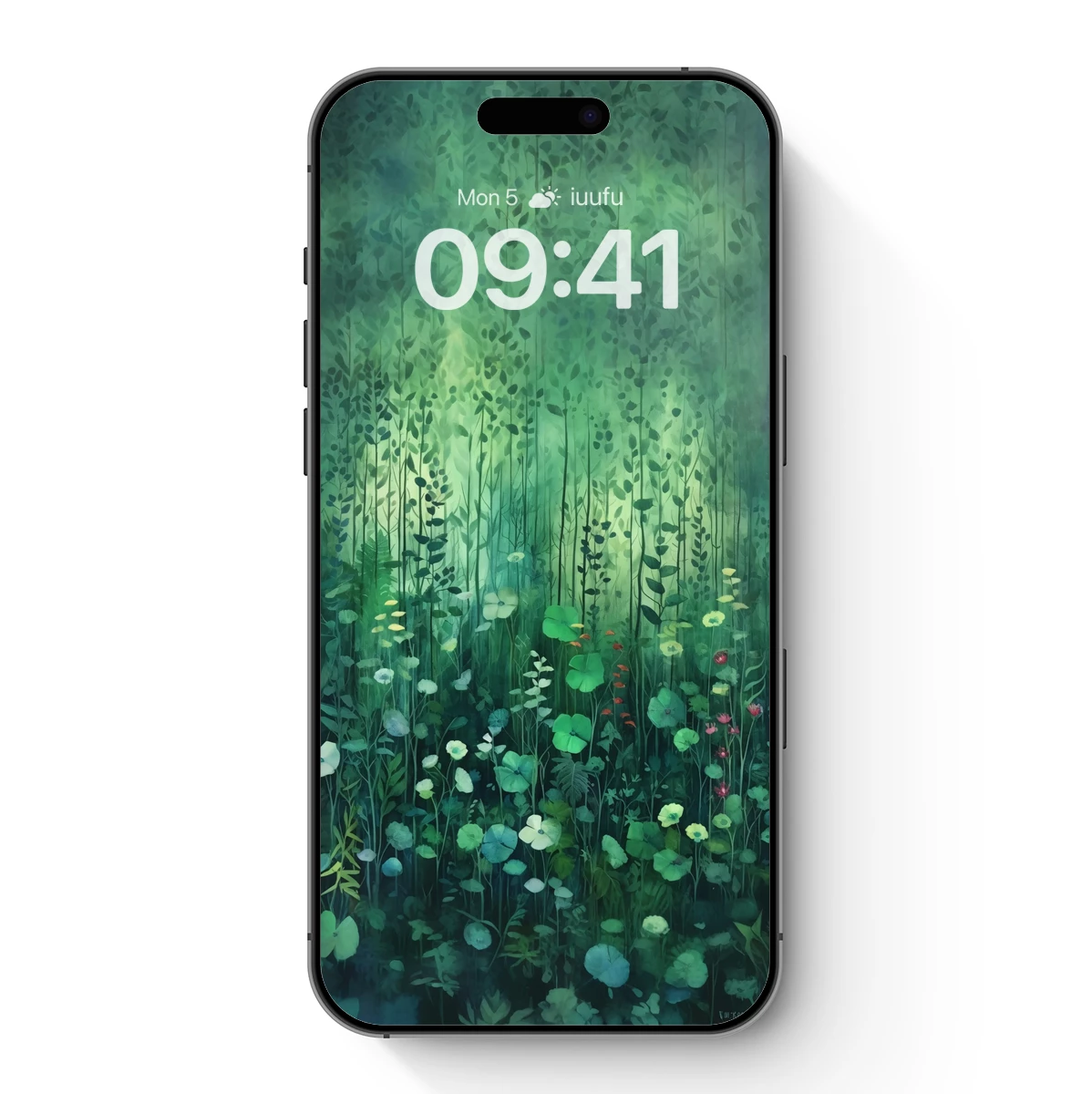 Enchanted Forest Whisper: Luminous Greenery Enchanted Forest Whisper: Luminous Greenery