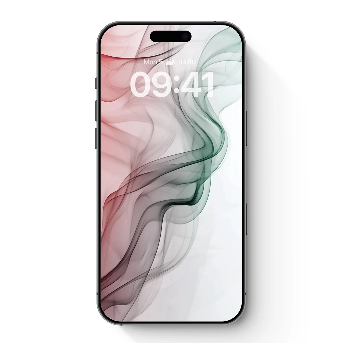 Ethereal Smoke Dance: Red and Green Whispers