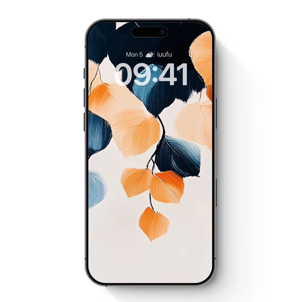 Autumn Leaves in Abstract Harmony