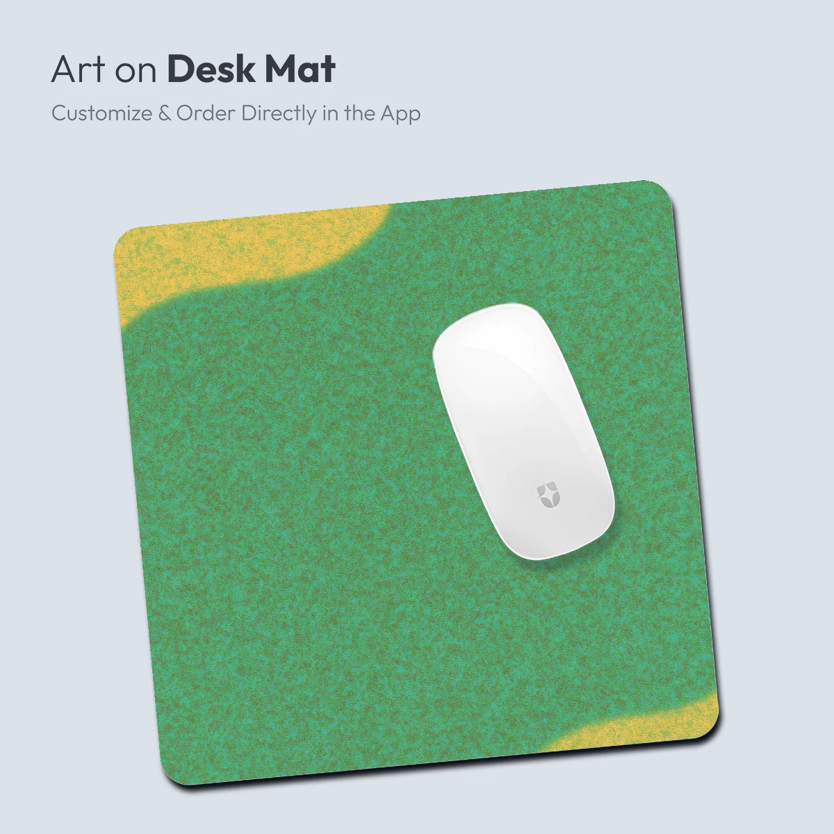 Abstract Teal and Gold Fusion - Image 4