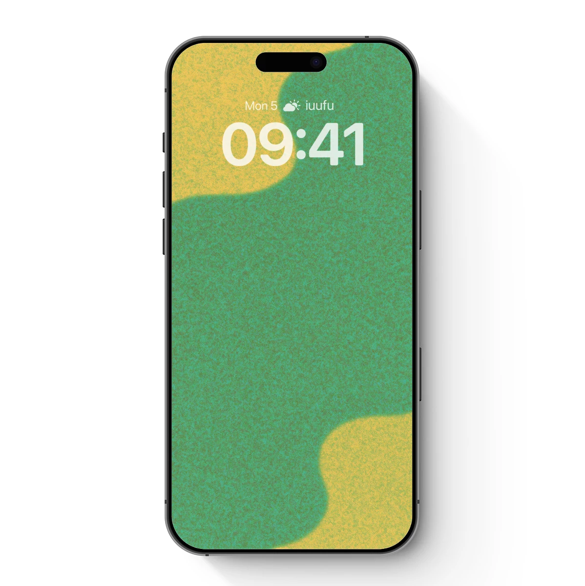 Abstract Teal and Gold Fusion