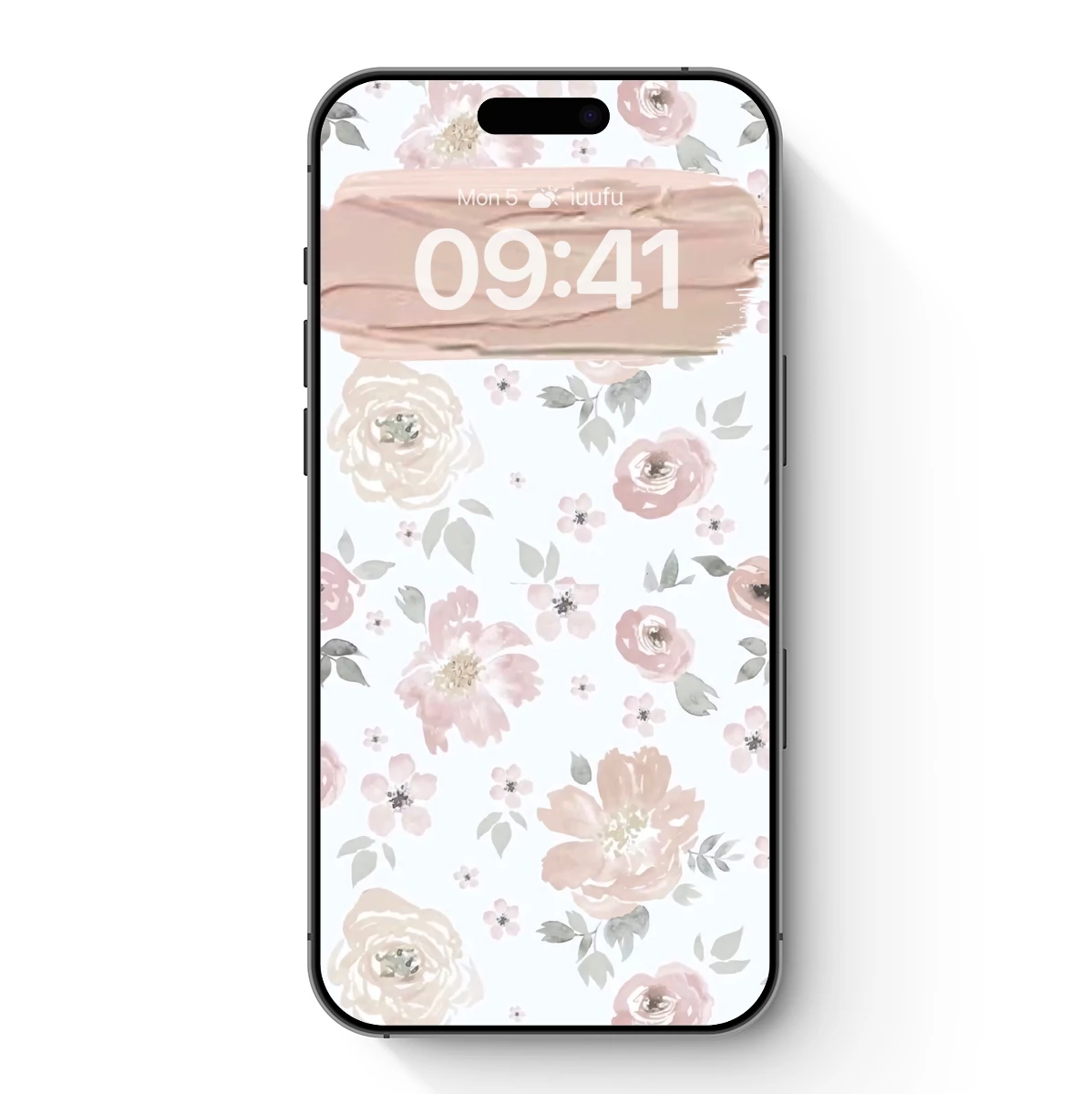 Blush Floral Symphony: Watercolor Elegance