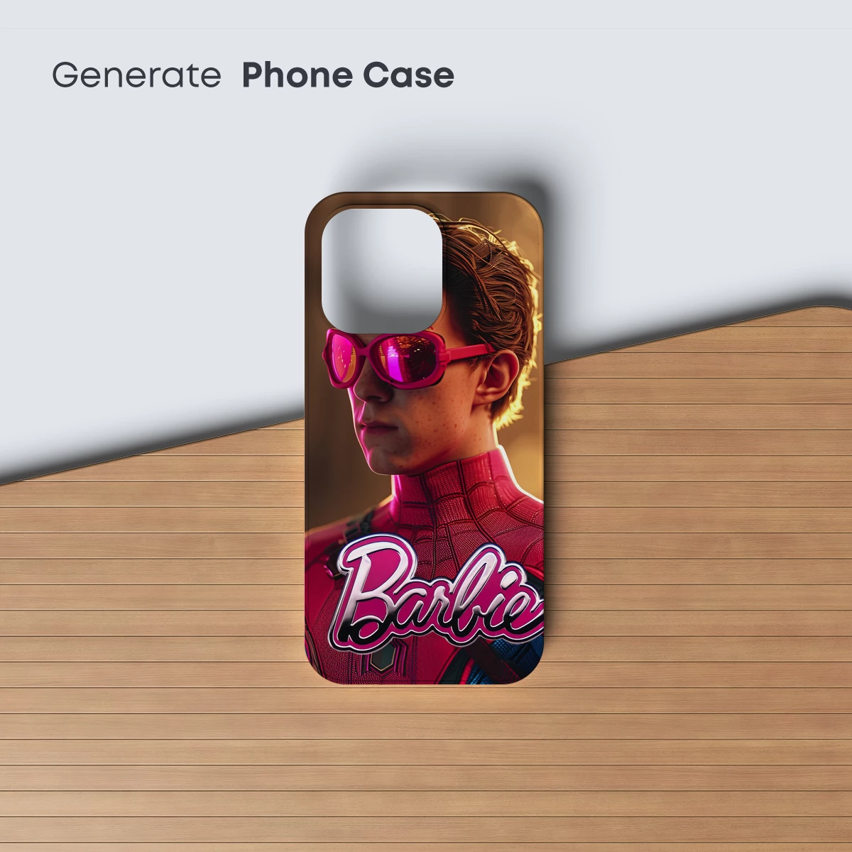 Barbie Spider-Man: A Pink Pop Art Fusion - Image 3