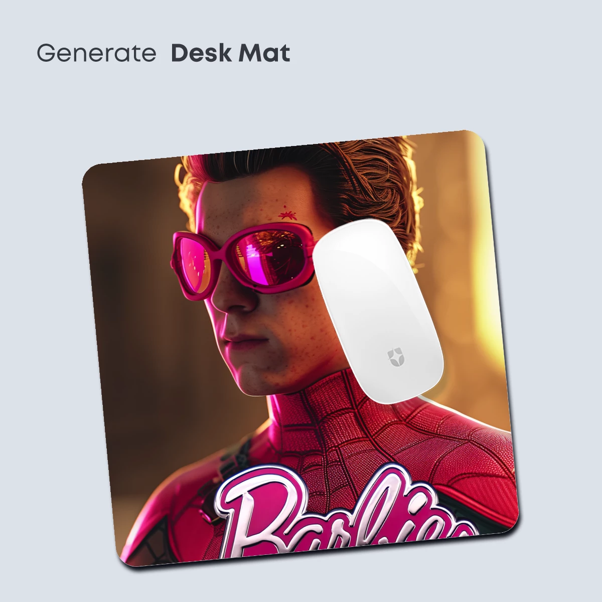 Barbie Spider-Man: A Pink Pop Art Fusion - Image 4