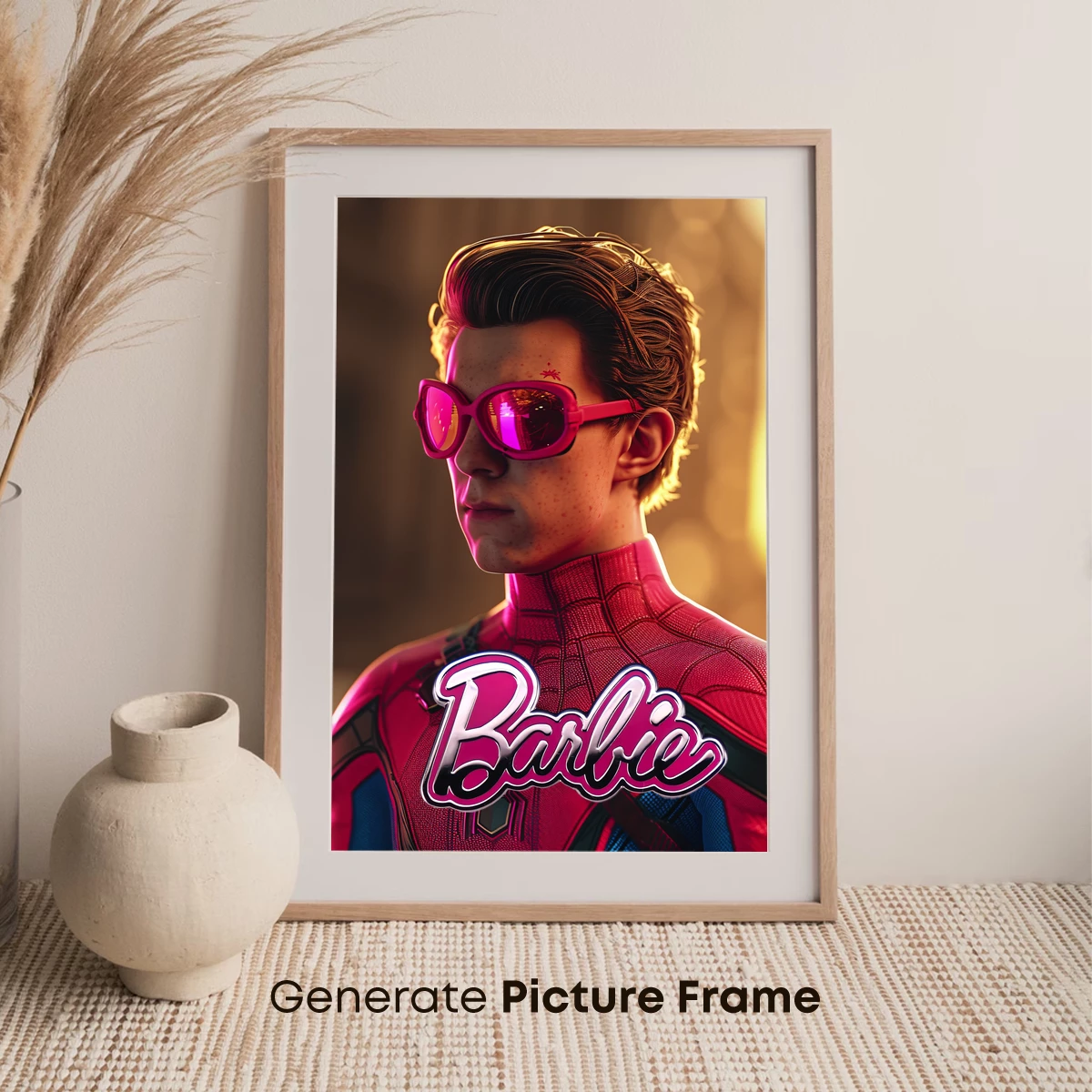 Barbie Spider-Man: A Pink Pop Art Fusion - Image 7