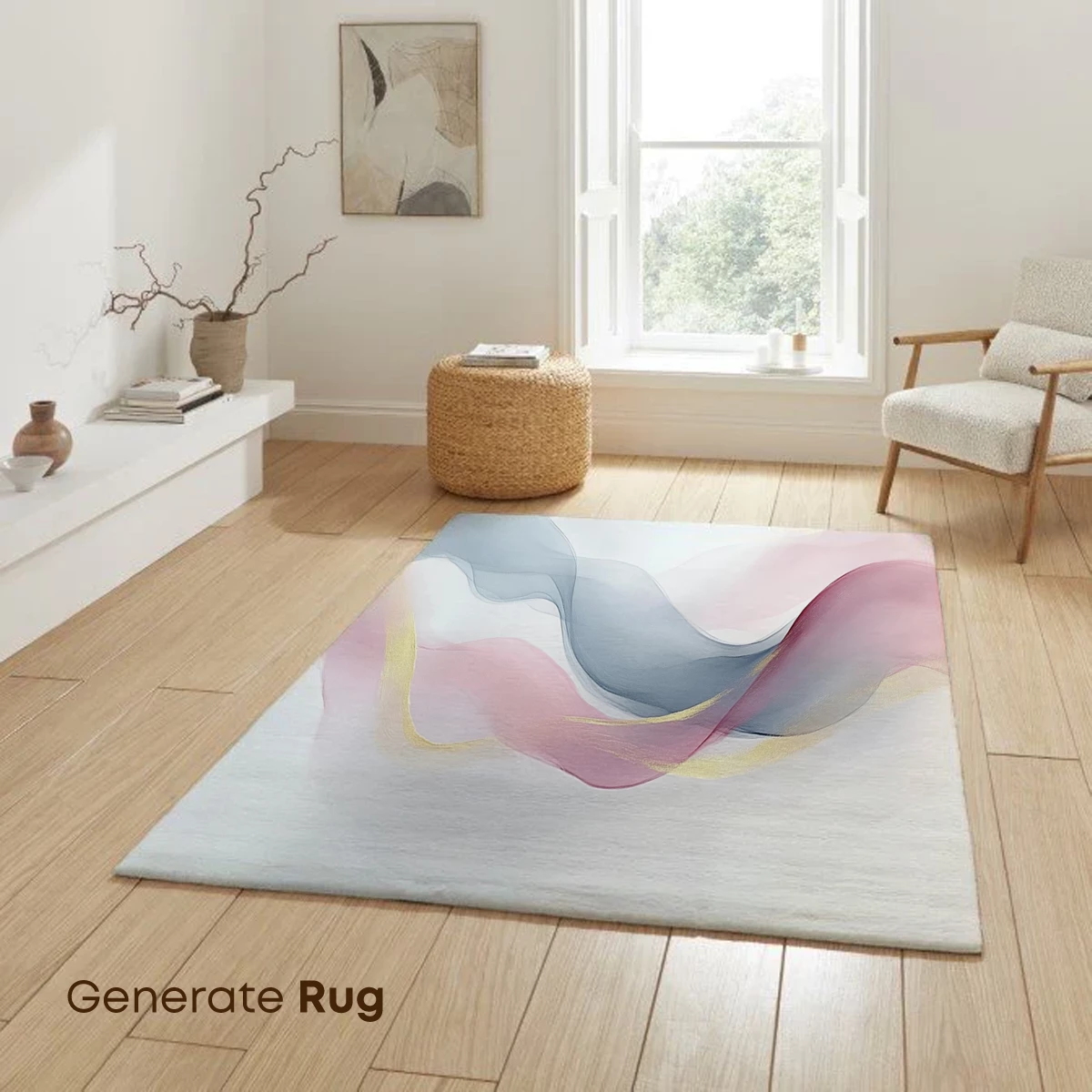 Ethereal Silk Waves: A Dance of Pastel Elegance - Image 6