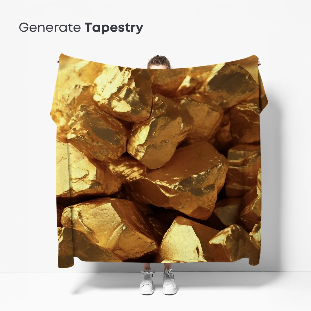 Golden Nuggets: Radiant Wealth in Crystalline Form - Image 5