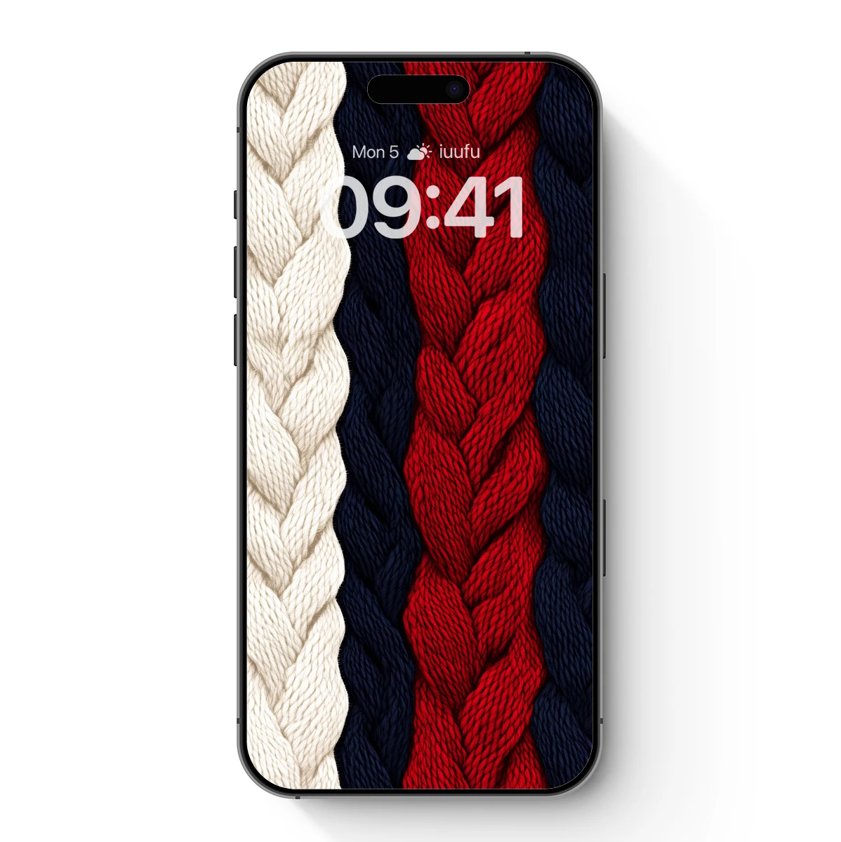 Braided Elegance: Red, White, and Navy Ropes