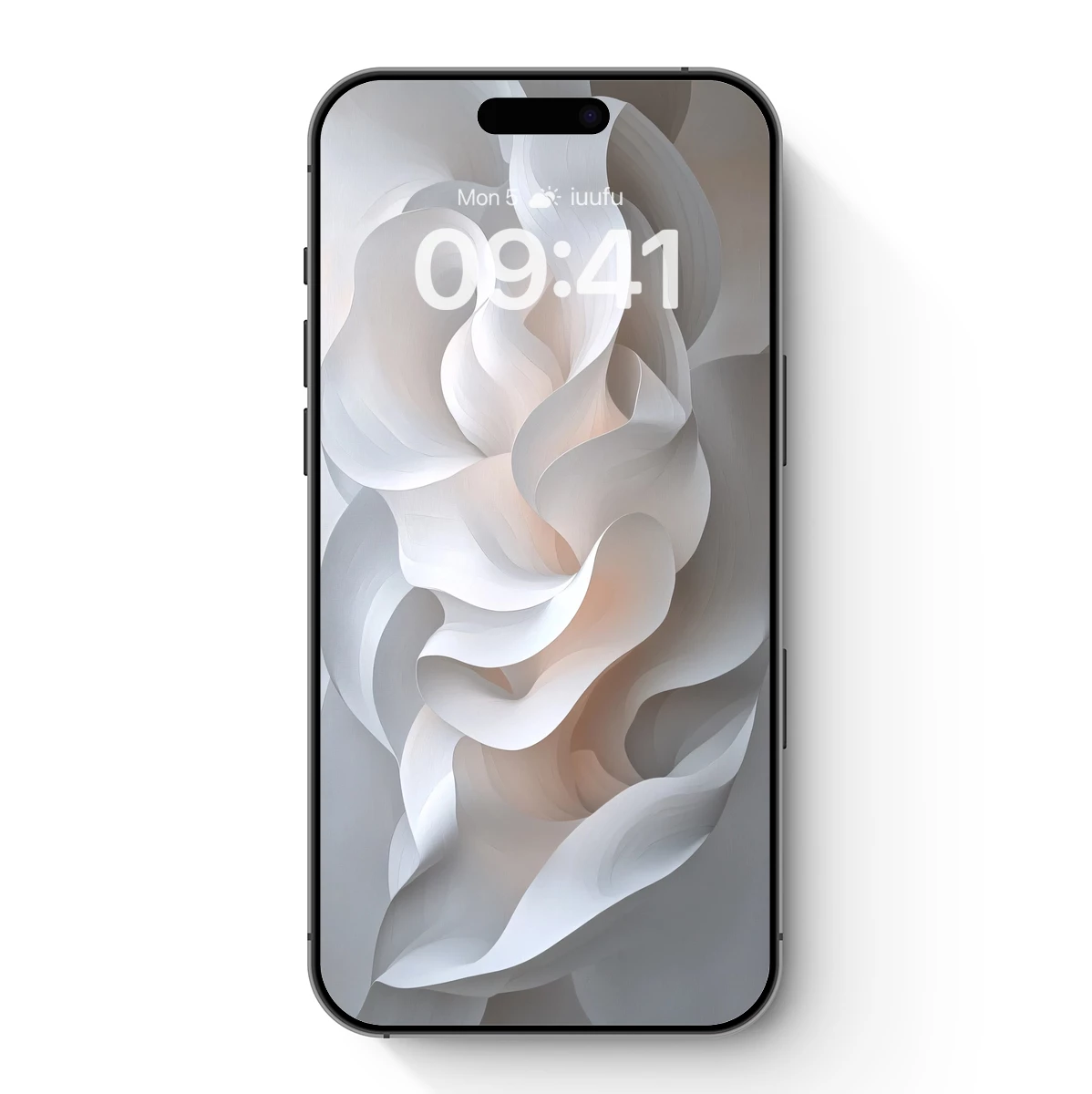 Ethereal White Whispers: Sculpted Flow