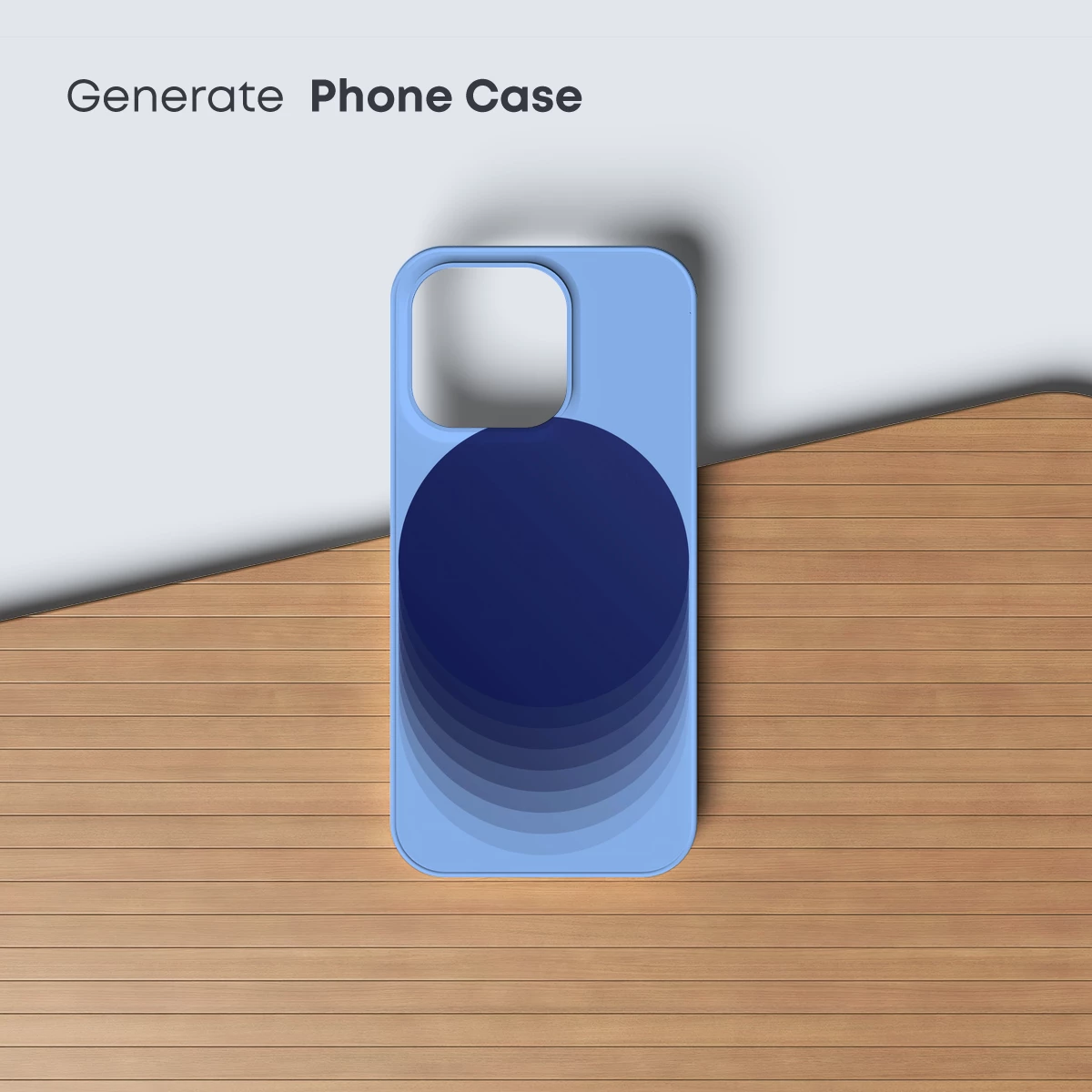 Eclipse of Serenity: Gradient Blues in Harmony - Image 3