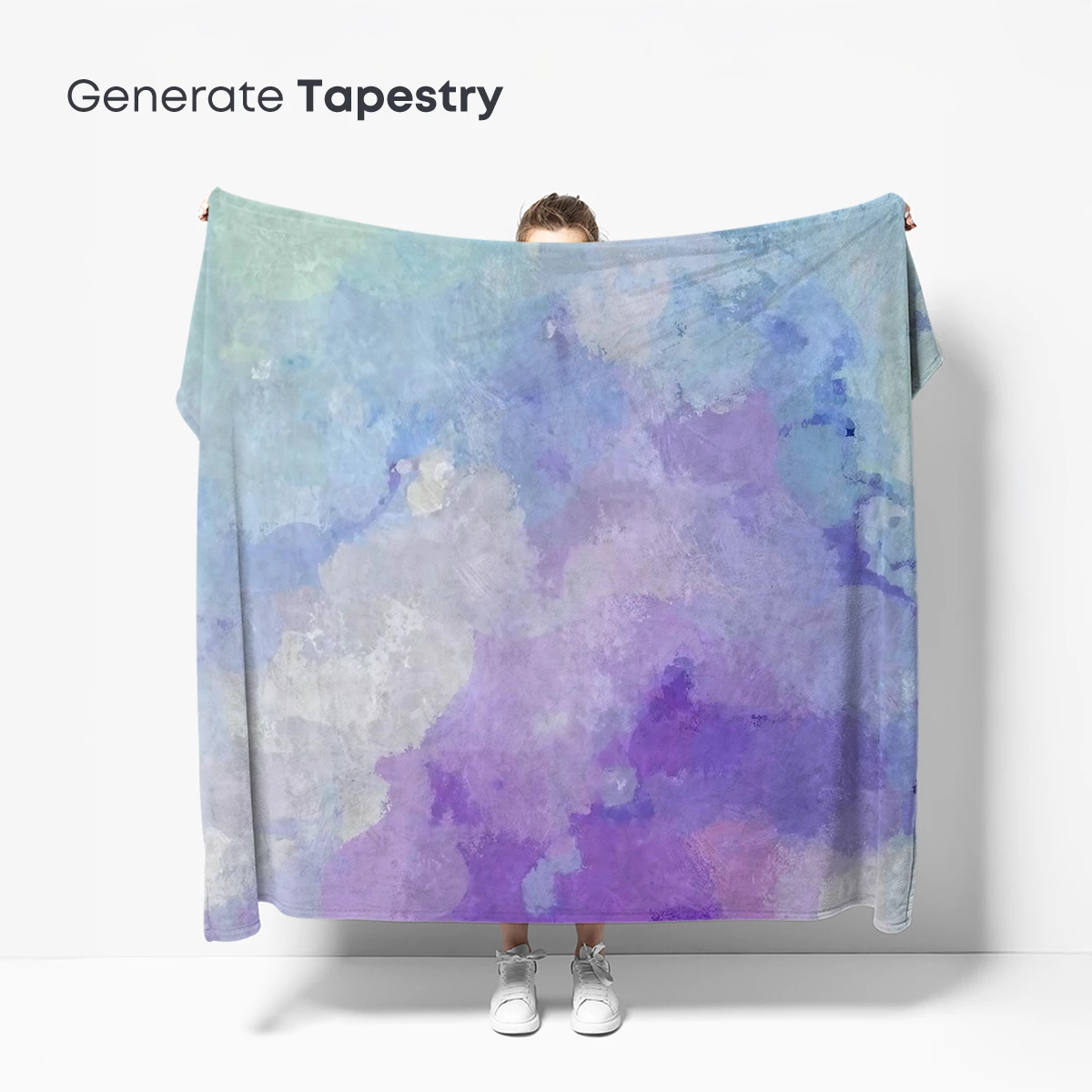 Ethereal Mist: Abstract Watercolor Fusion - Image 5