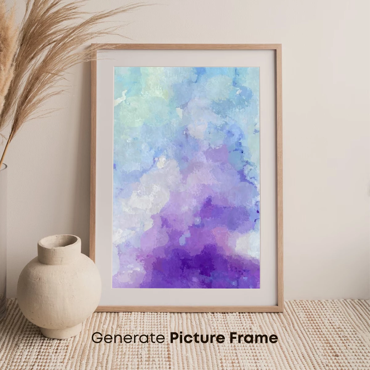 Ethereal Mist: Abstract Watercolor Fusion - Image 7