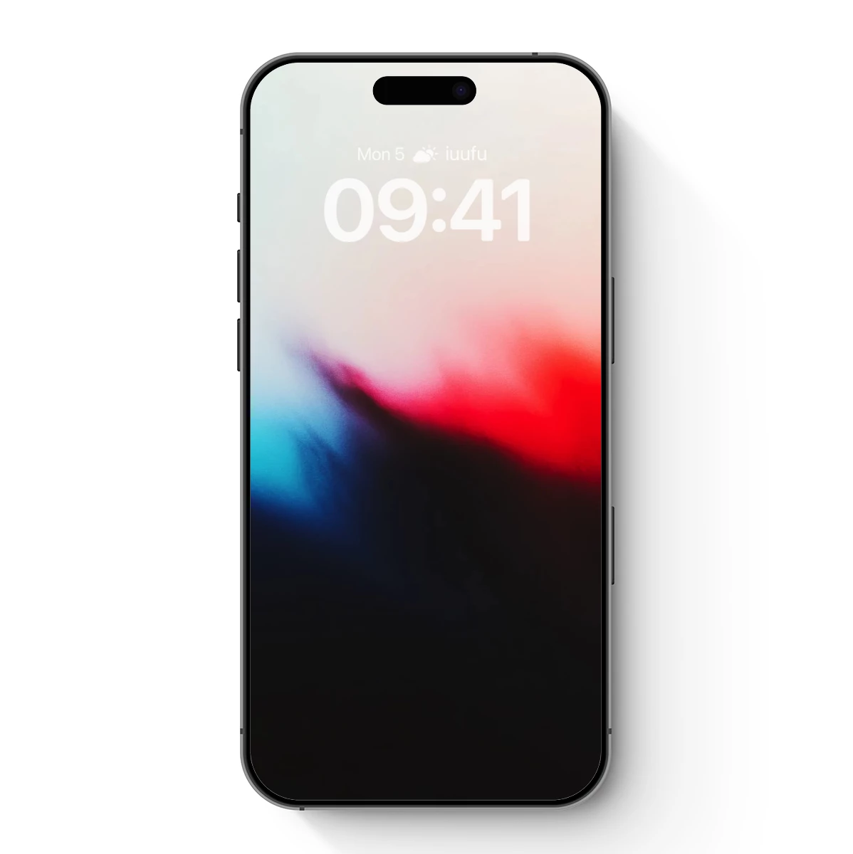 Abstract Twilight: Blue and Red Haze