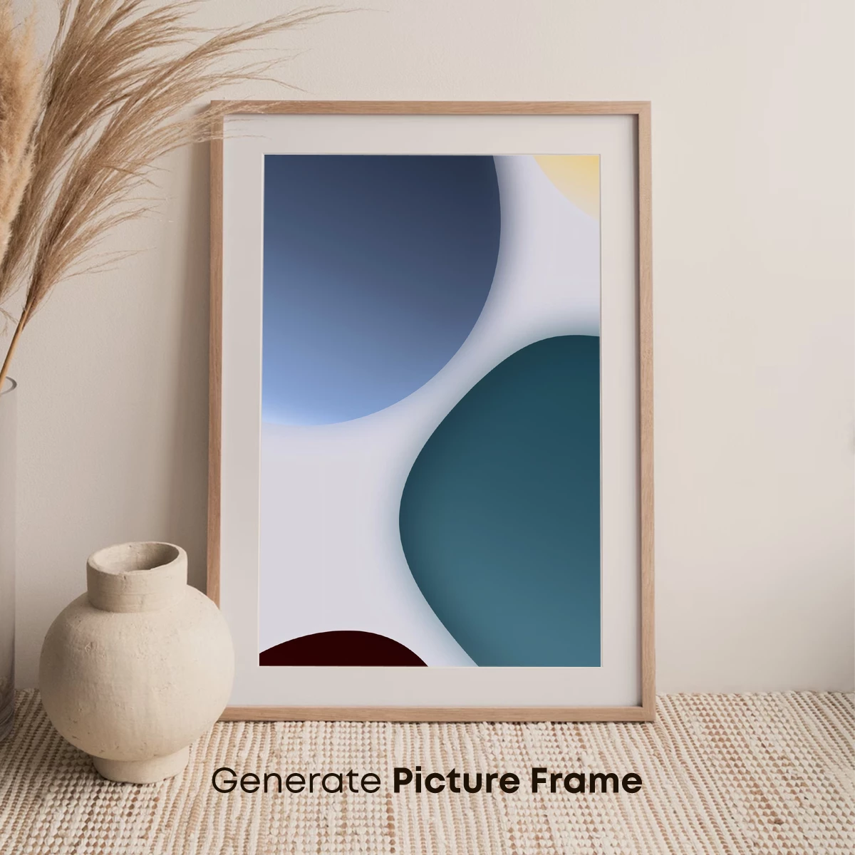 Abstract Harmony: Colorful Circles in Flowing Balance - Image 7