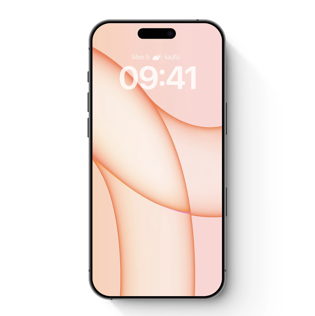 Ethereal Peach Waves: A Flowing Abstract Symphony