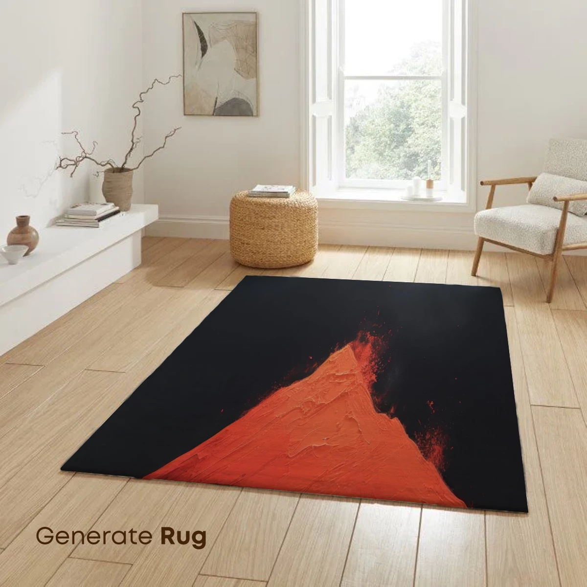 Erupting Inferno: Volcanic Majesty in Scarlet and Shadow - Image 6