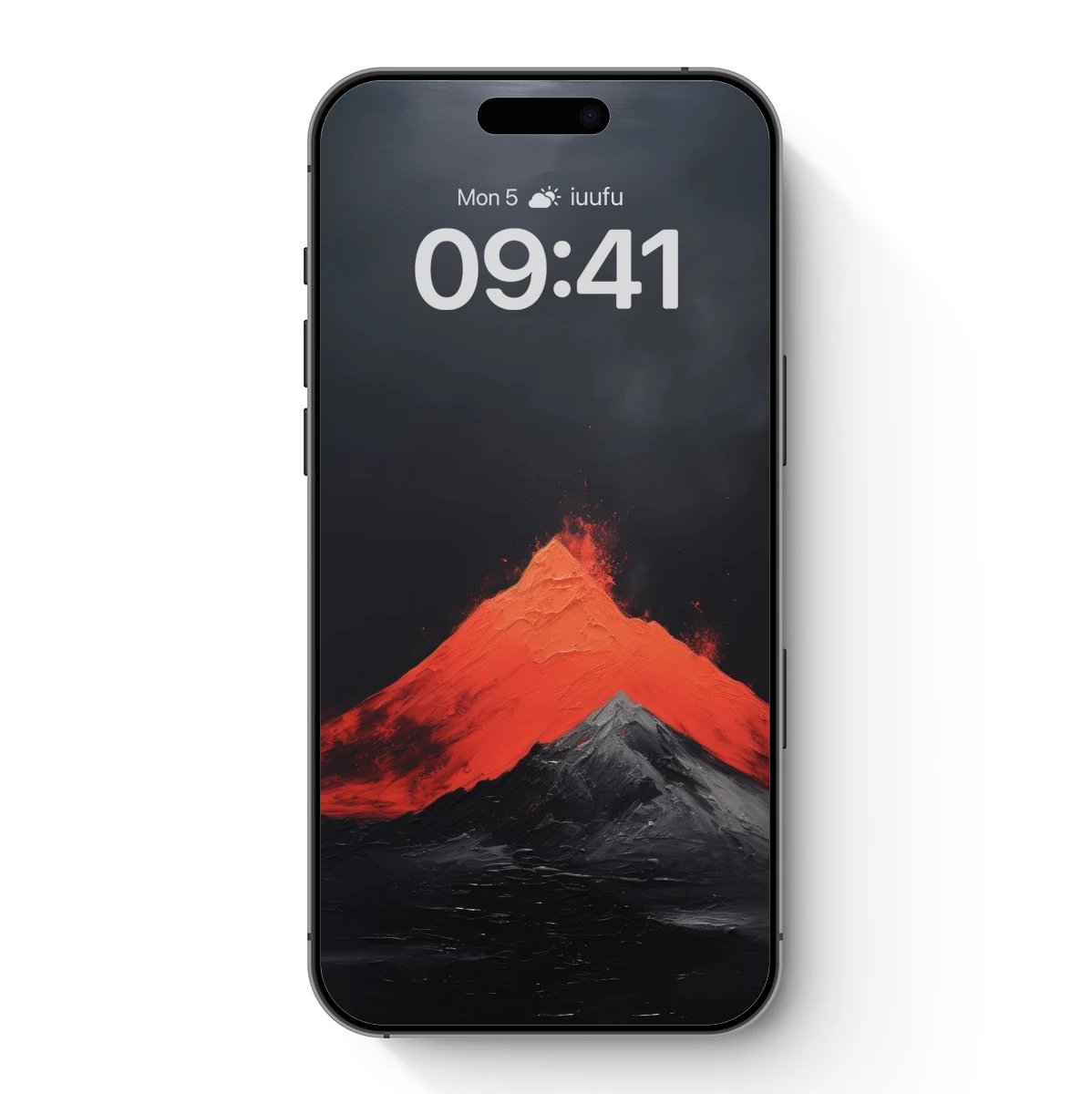 Erupting Inferno: Volcanic Majesty in Scarlet and Shadow