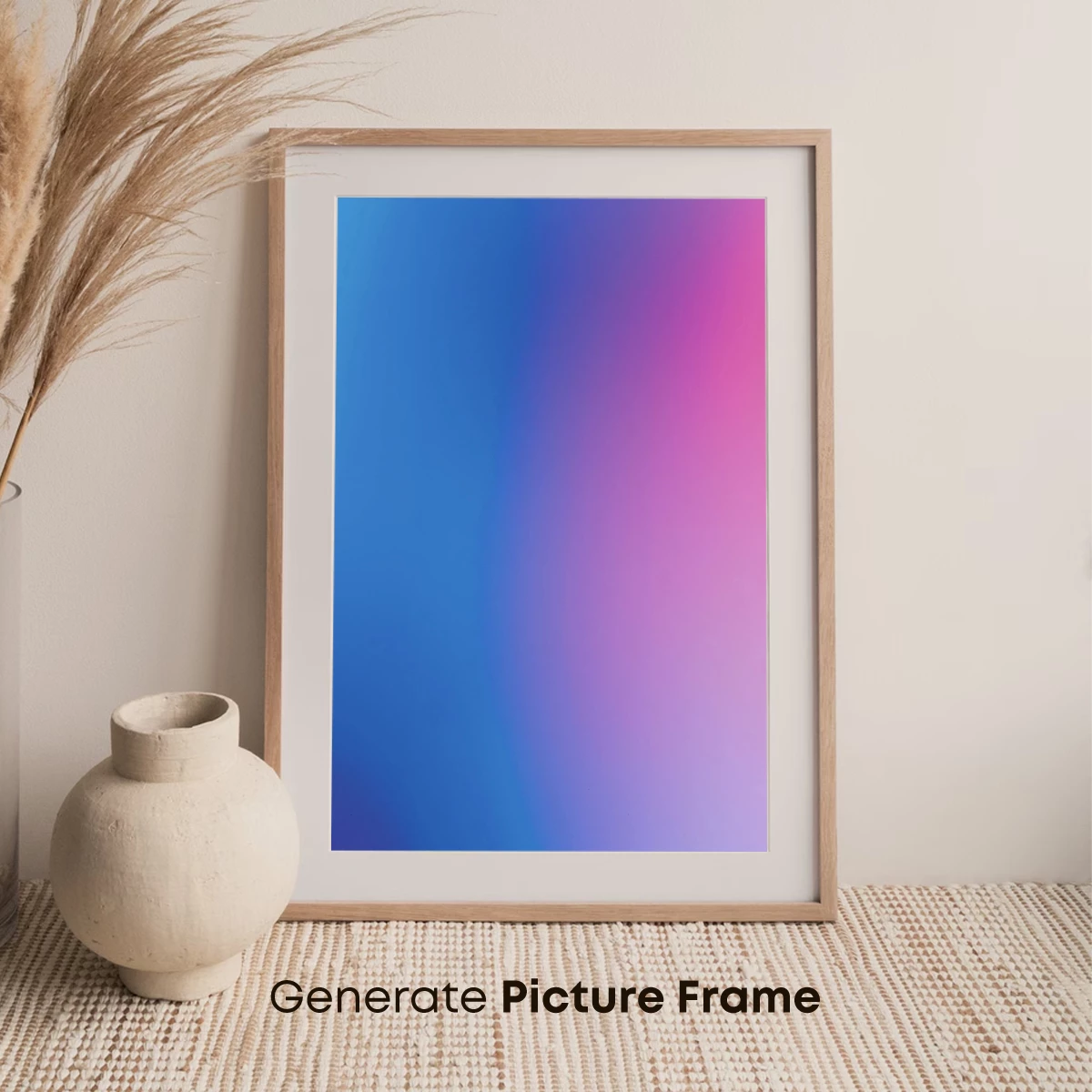 Gradient Symphony: Blue to Pink Elegance - Image 7