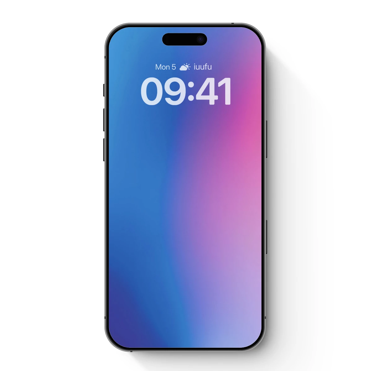 Gradient Symphony: Blue to Pink Elegance