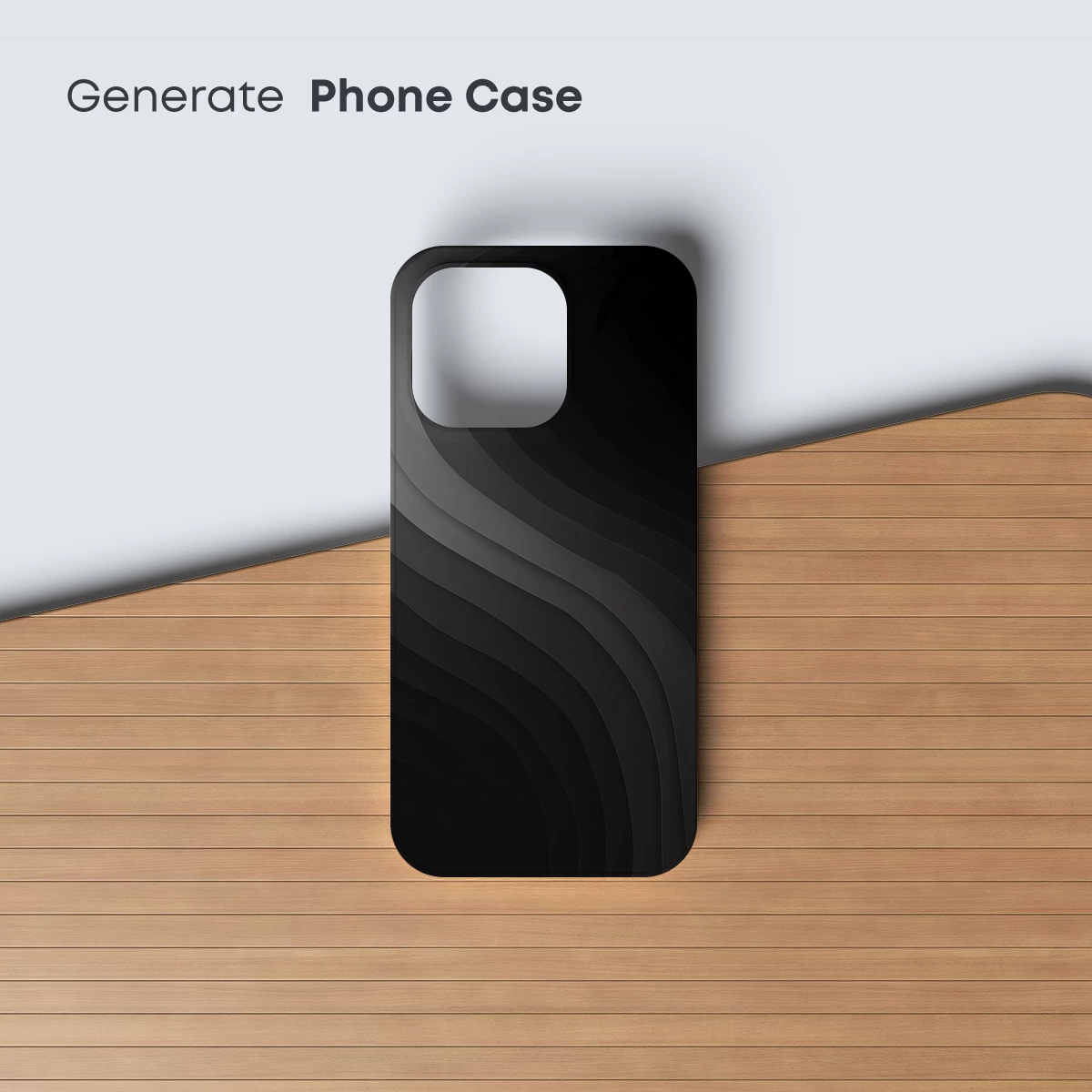 Eclipse of Shadows: Abstract Dark Waves - Image 3