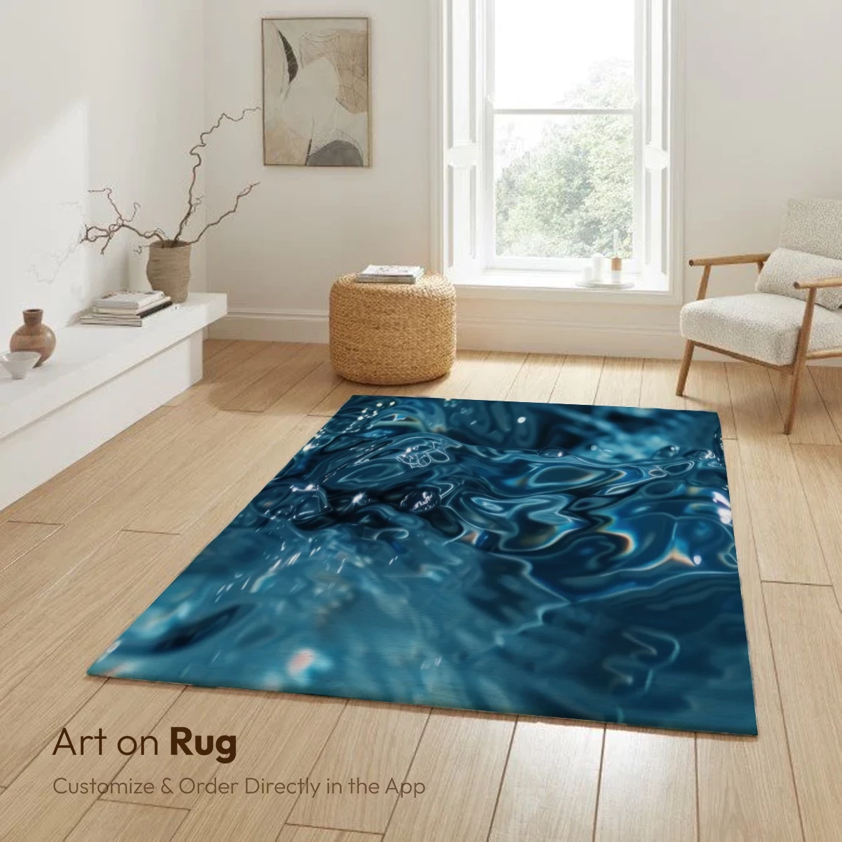 Cerulean Ripples: A Symphony of Water's Dance - Image 6