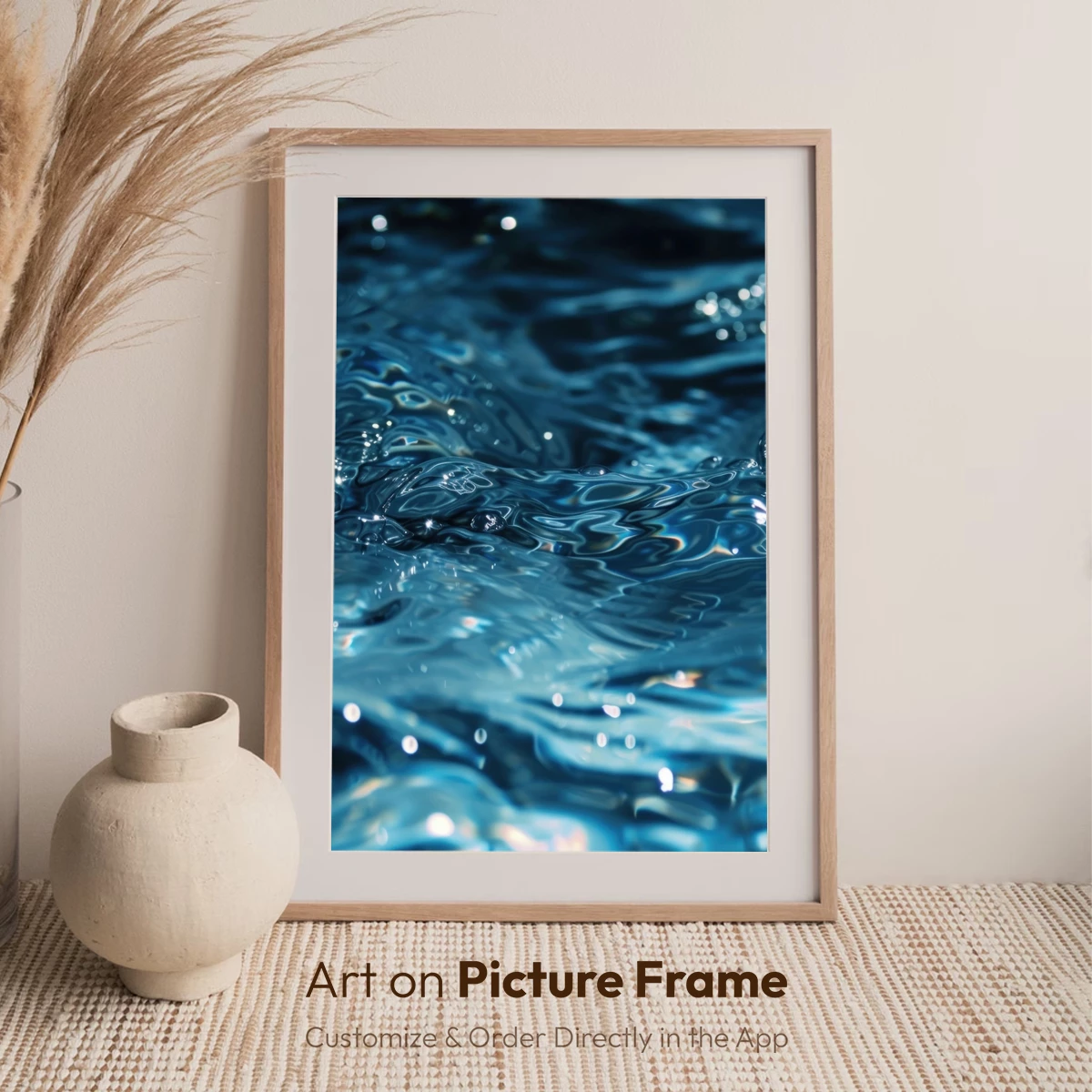 Cerulean Ripples: A Symphony of Water's Dance - Image 7