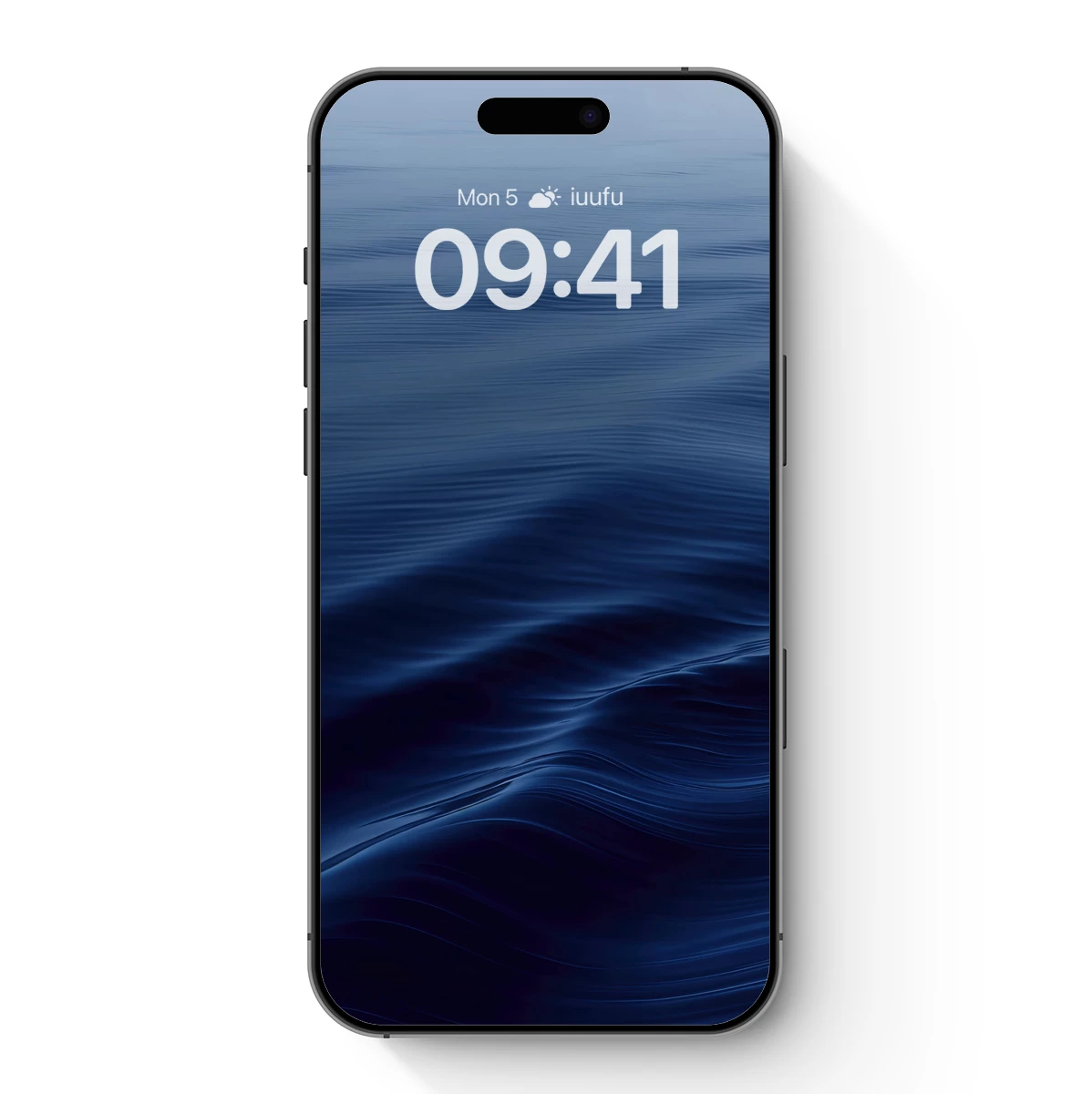 Deep Blue Serenity: Oceanic Waves in Motion