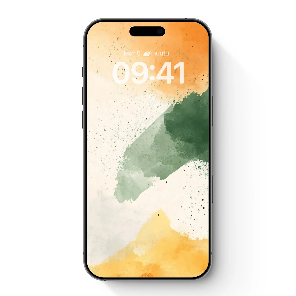 Abstract Watercolor Harmony: Earth Tones Blend