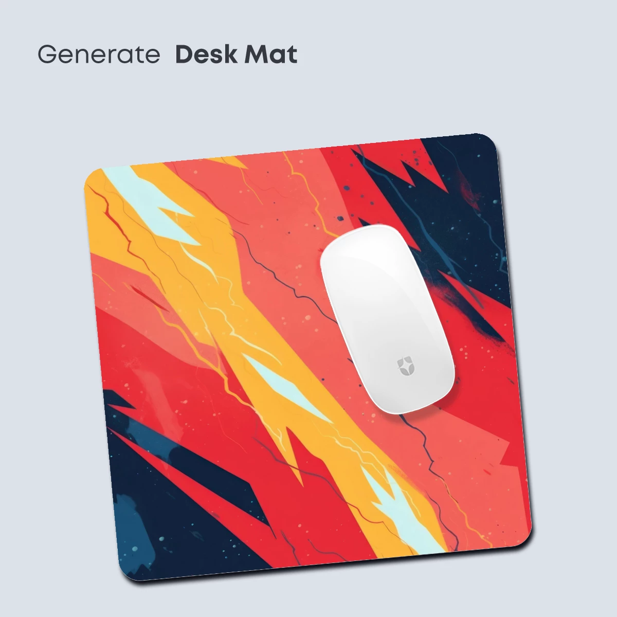 Fiery Abstract Fusion: Dynamic Flames and Cosmic Depths - Image 4