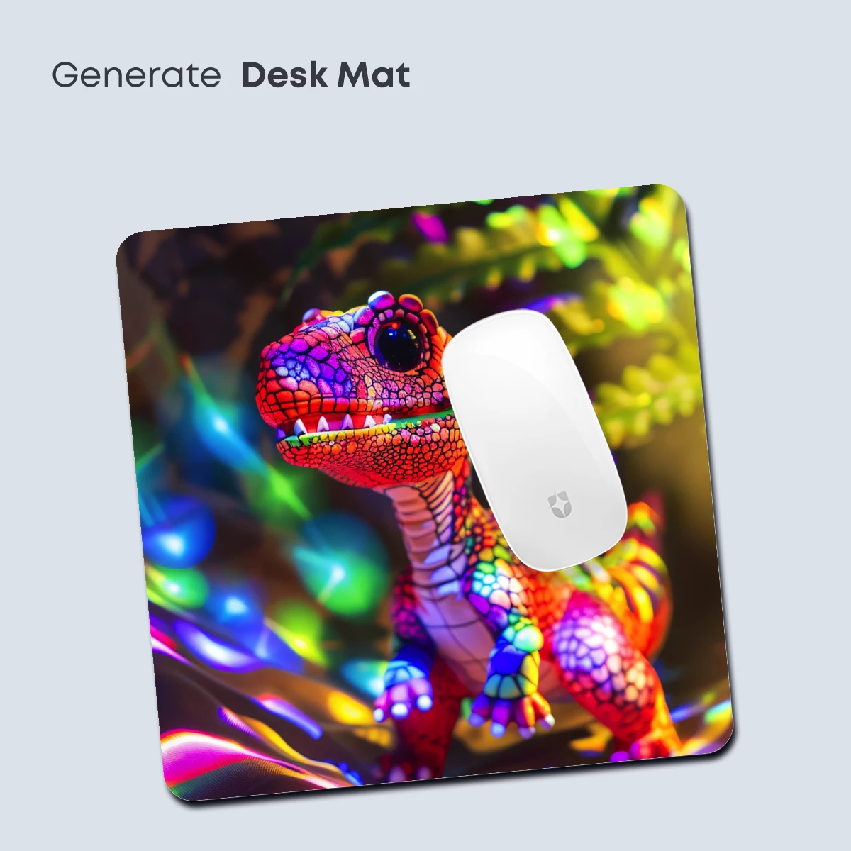 Neon Dino Dream: Vibrant Prehistoric Fantasy - Image 4