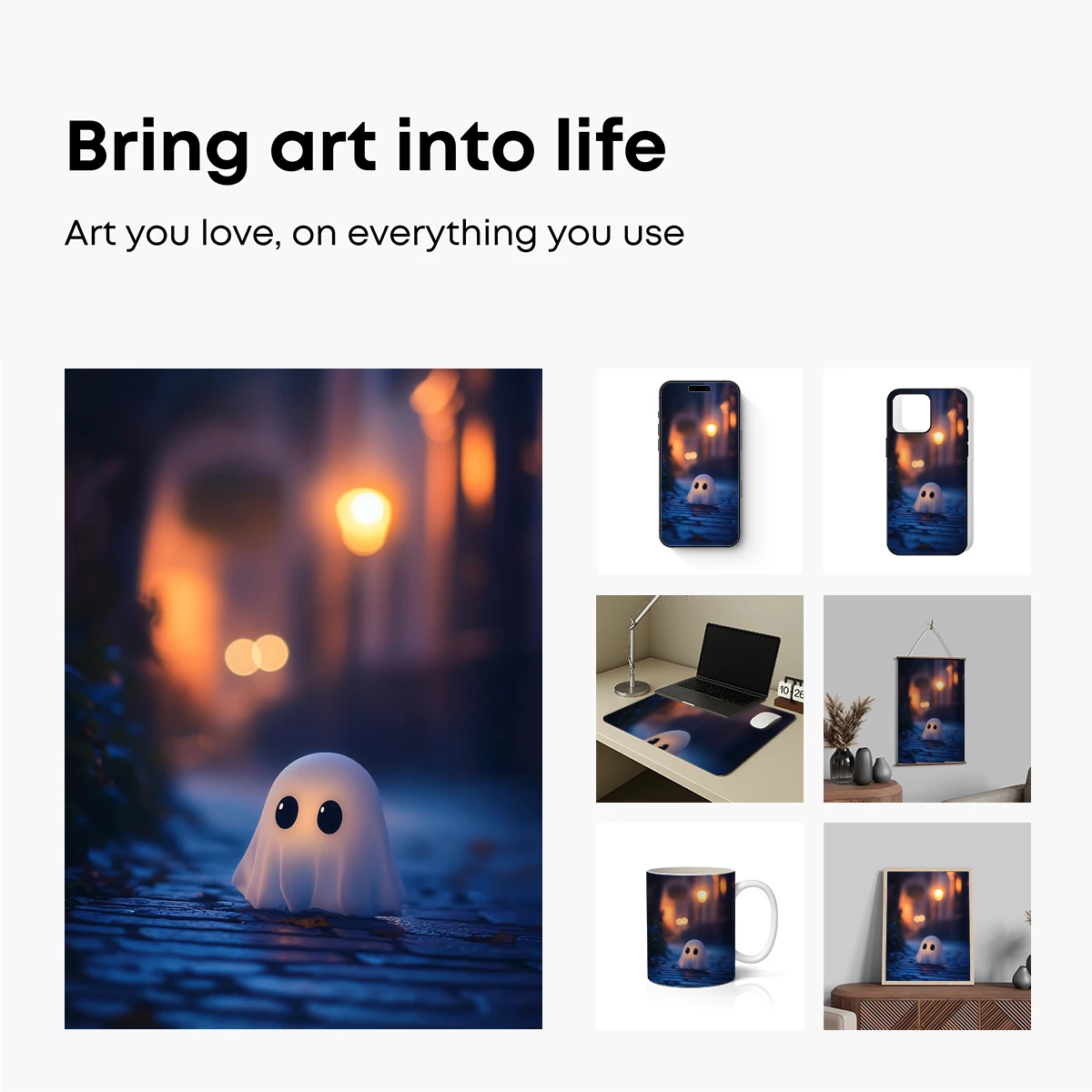 Glowing Ghost in Twilight Lane - Image 2