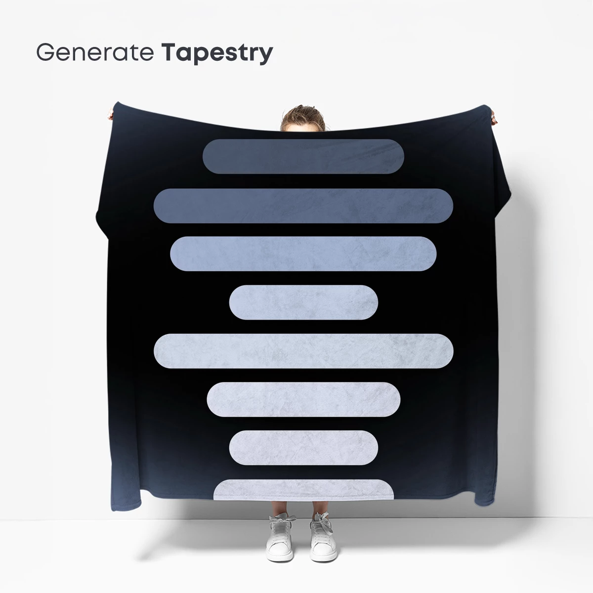 Gradient Echoes: A Digital Pillar of Light and Shadow - Image 5