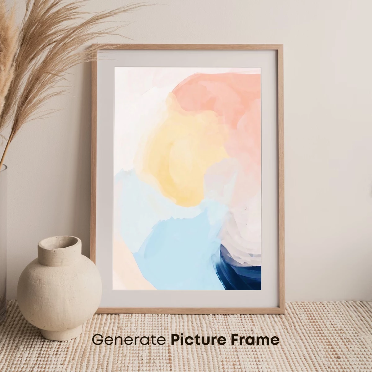 Abstract Pastel Fusion: Colorful Harmony in Motion - Image 7