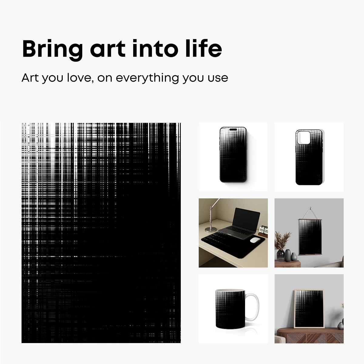 Digital Glitch Symphony: Abstract Noise Art - Image 2