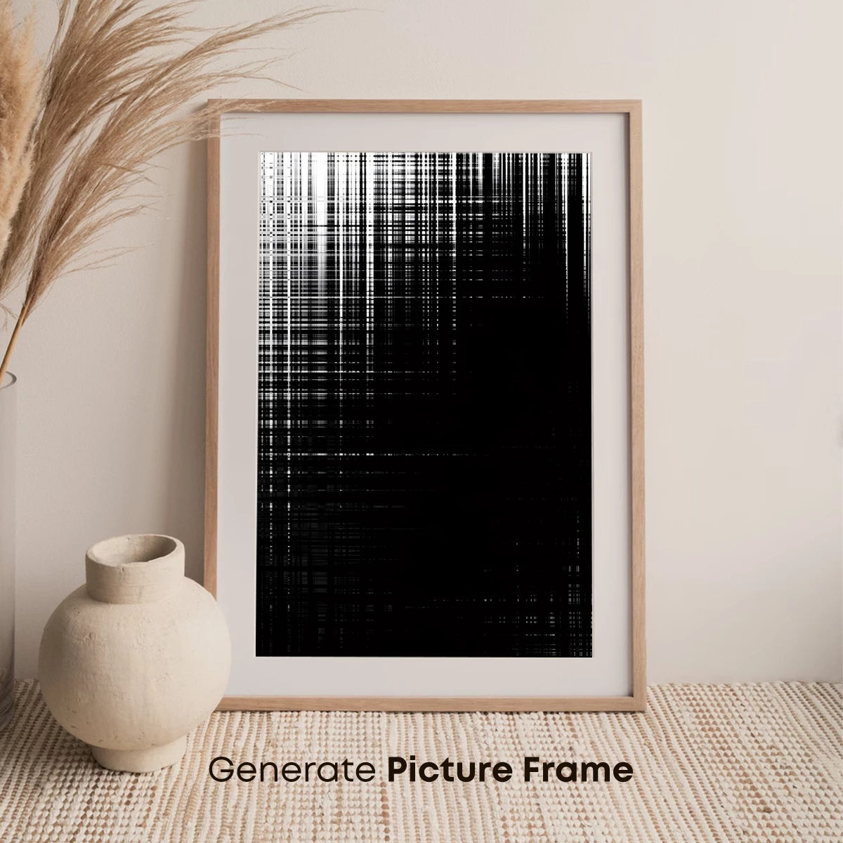 Digital Glitch Symphony: Abstract Noise Art - Image 7