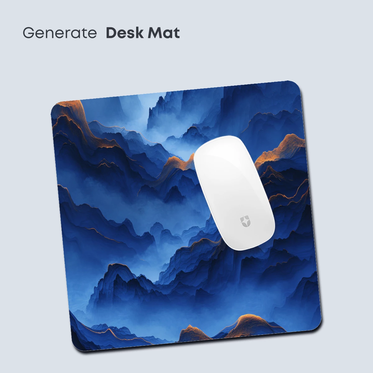 Ethereal Blue Peaks: A Symphony of Mist and Mountain - Image 4