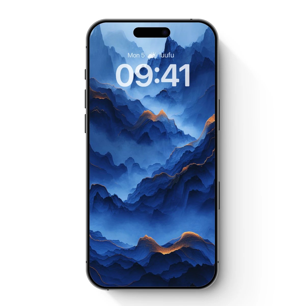 Ethereal Blue Peaks: A Symphony of Mist and Mountain