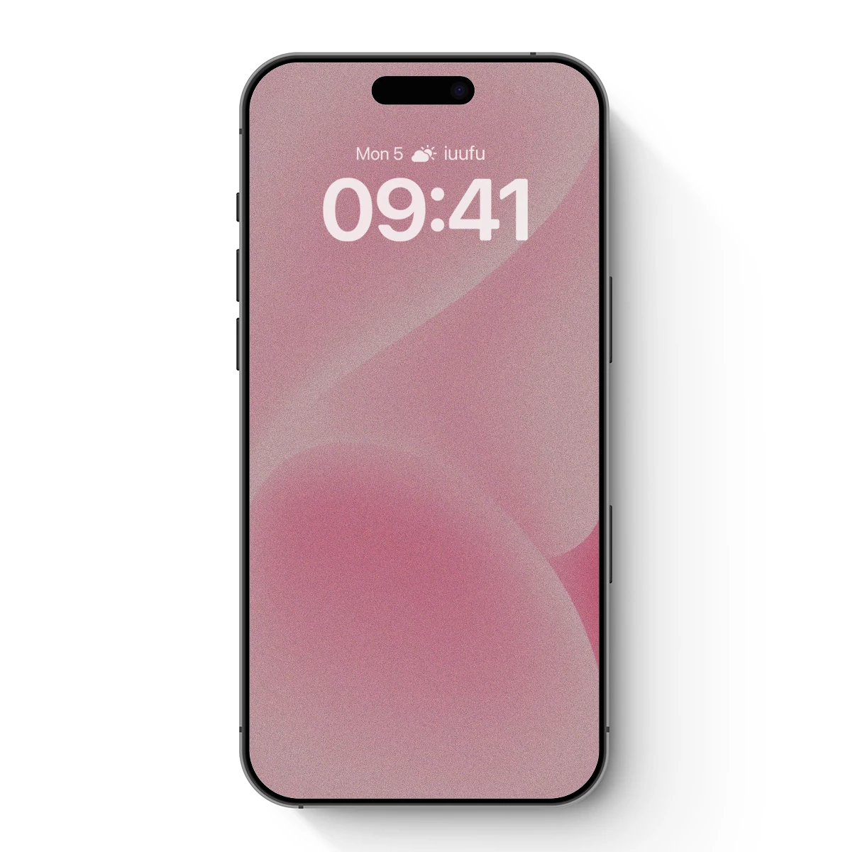 Abstract Pink Elegance: Fluid Curves and Soft Gradients