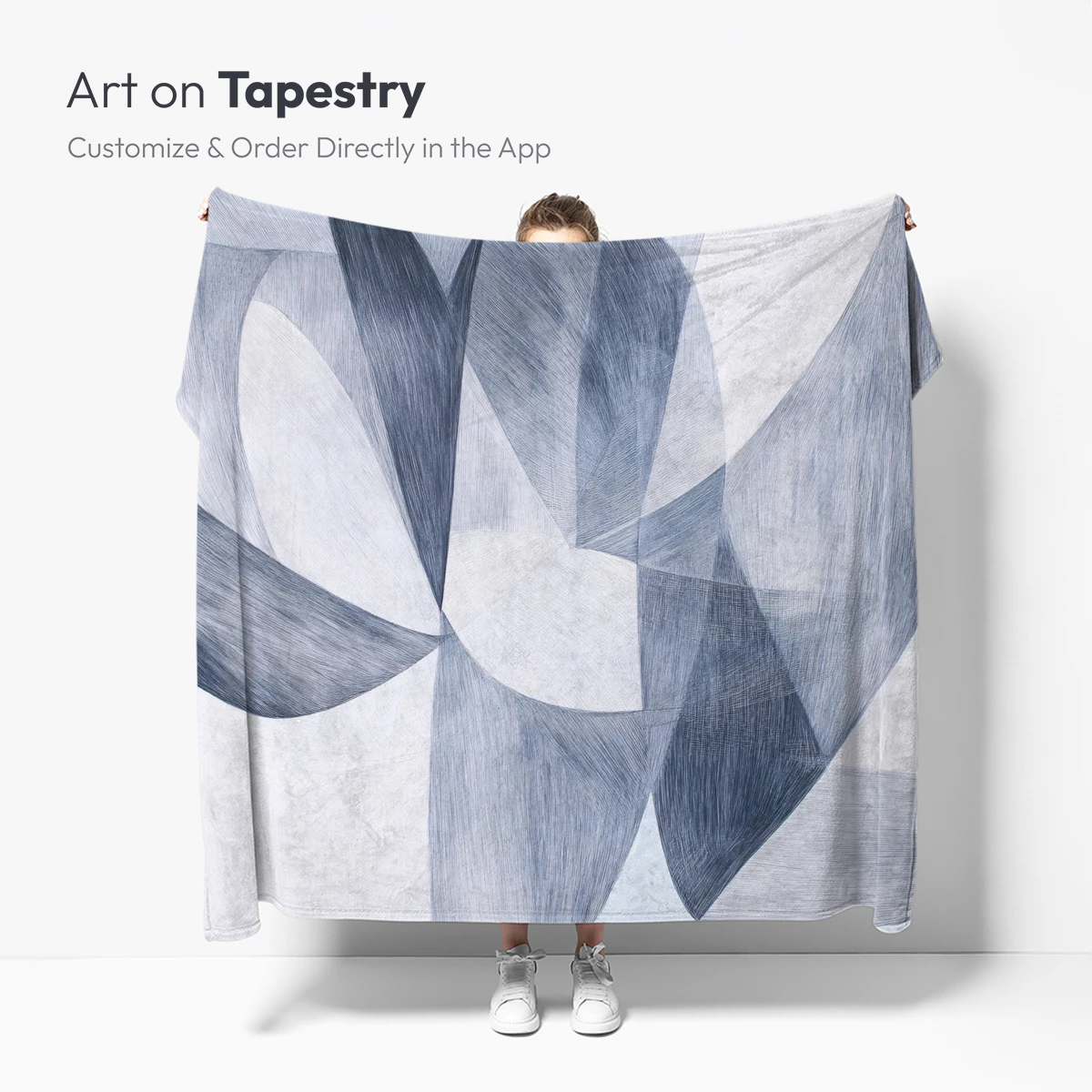 Abstract Ribbon Dance: Monochromatic Flow - Image 5