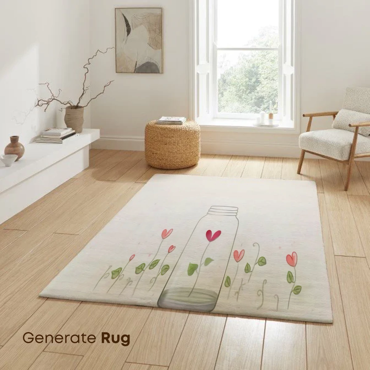 Heart-Bloom in a Jar: Whimsical Floral Artistry - Image 6