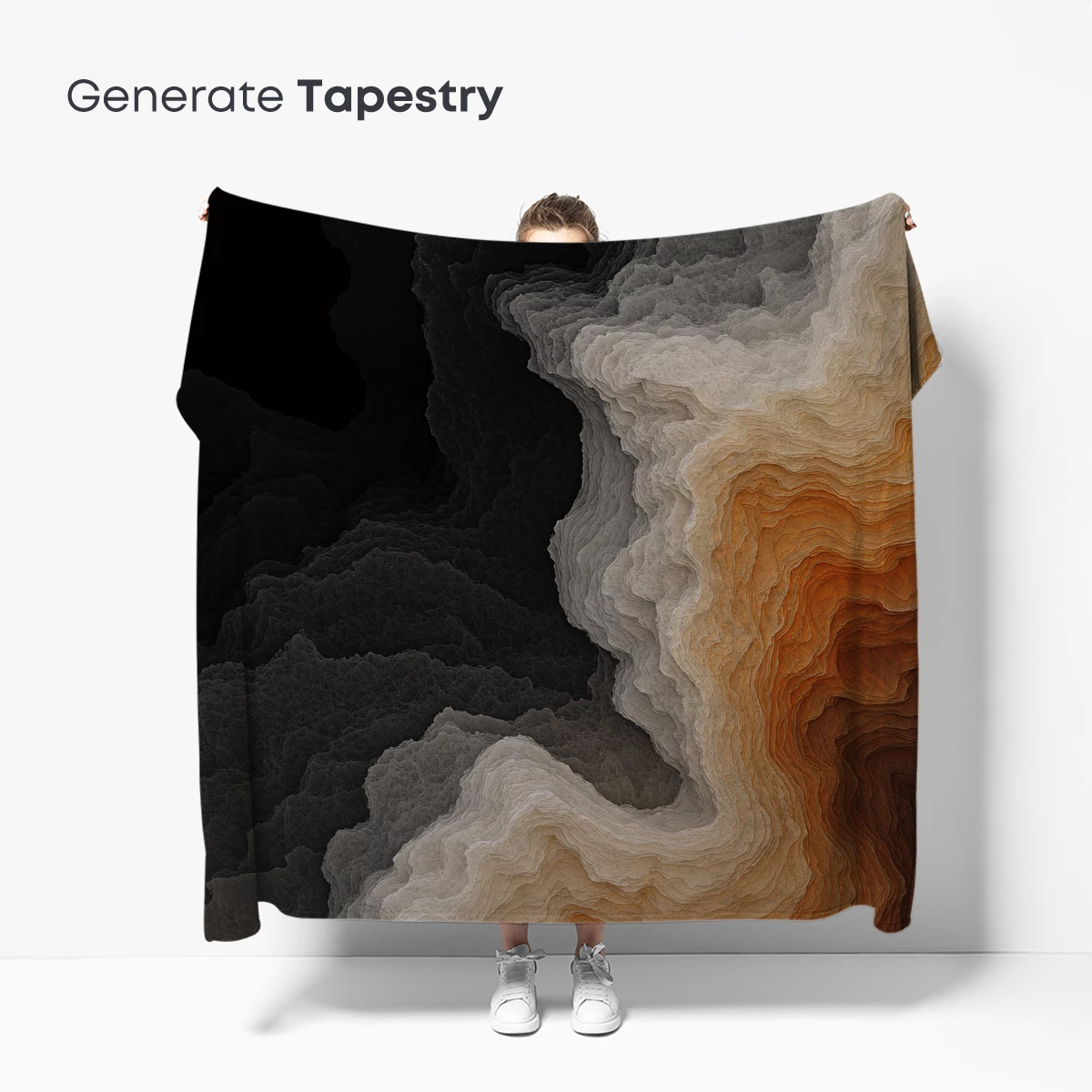 Ethereal Terrain: Fusion of Shadows and Warmth - Image 5