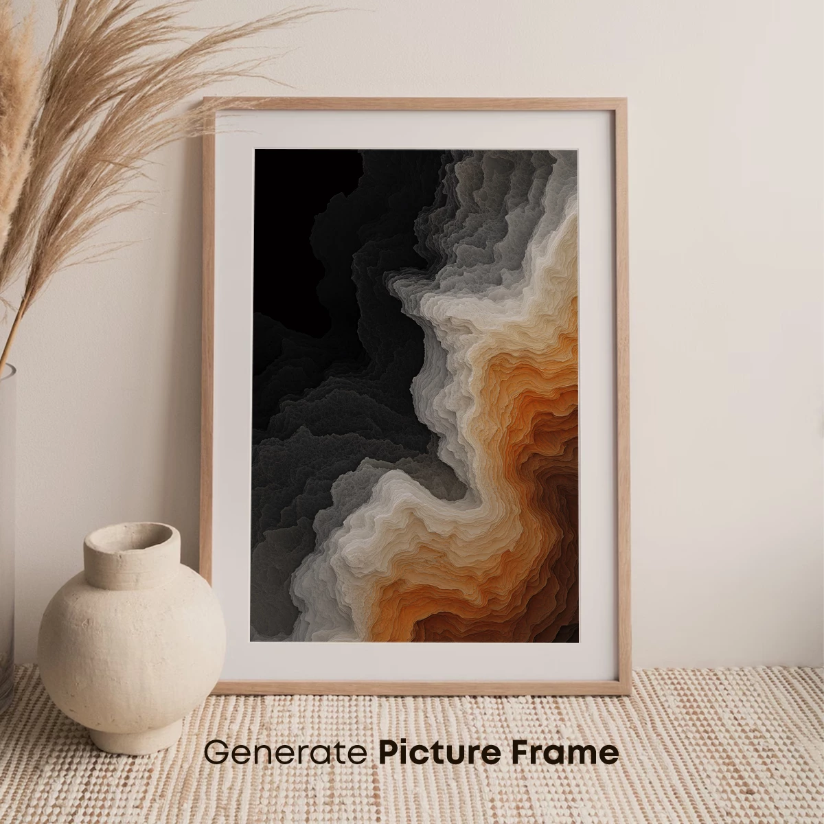 Ethereal Terrain: Fusion of Shadows and Warmth - Image 7